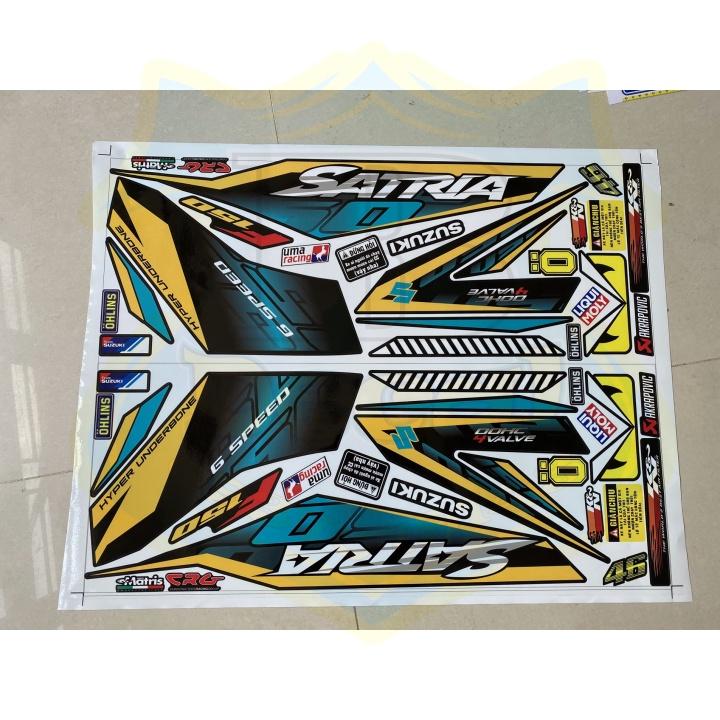 Tem rời dành cho satria fi đen v3