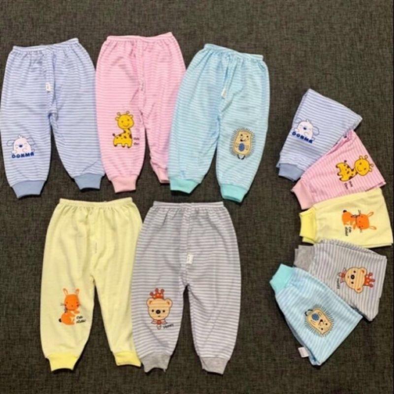 Quần chục dài cotton nỉ bo gấu cho bé