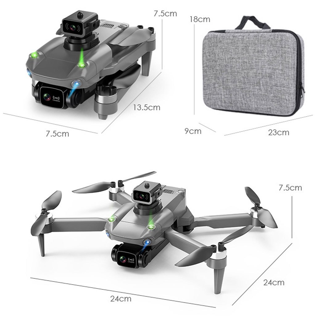 Máy Bay Flycam Drone Camera 4K HD L600 Pro Max Cao Cấp, Fly cam định vị G.P.S, chống rung 3 trục tốt hơn flycam K998, P14, P9, E88 - Hàng Chính Hãng