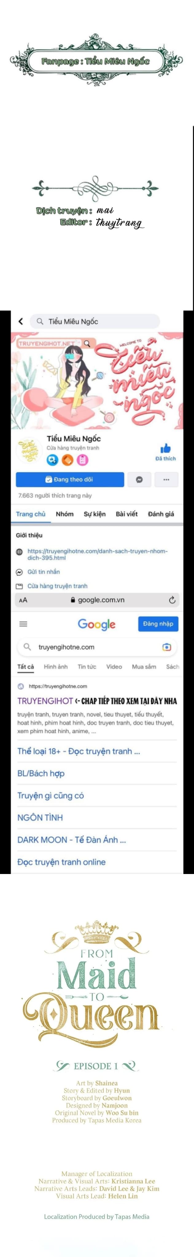 từ hầu gái tôi đã trở thành hoàng hậu chapter 1.1 1