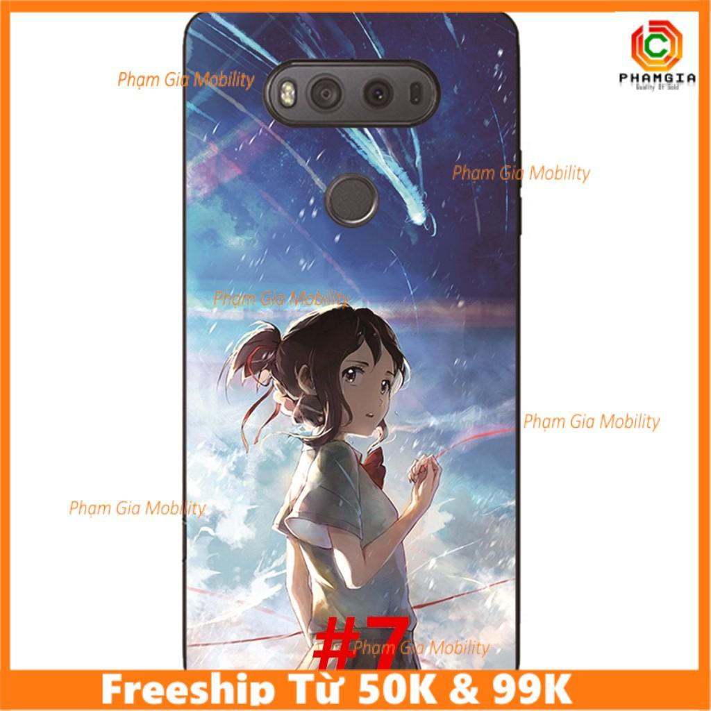 Ốp lưng điện thoại bằng TPU mềm hình hoạt hình Anime dành cho LG V40 V30 V20 V10