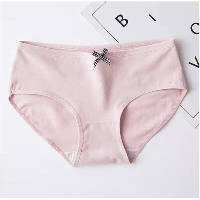 3 Quần lót nữ cotton sợi tre đàn hồi co giãn 4 chiều len tăm xinh xắn cute kháng khuẩn 1105