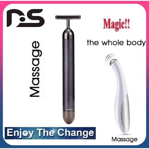 Combo 02 Máy Massage Rung Châm Cứu Không Dây Châm Cứu Mát Xa Mini Nhỏ Gọn FS1081