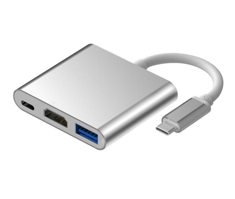 Cáp chuyển Thunderbolt 3 ra HDMI/USB/ PD cho Macbook TH0531