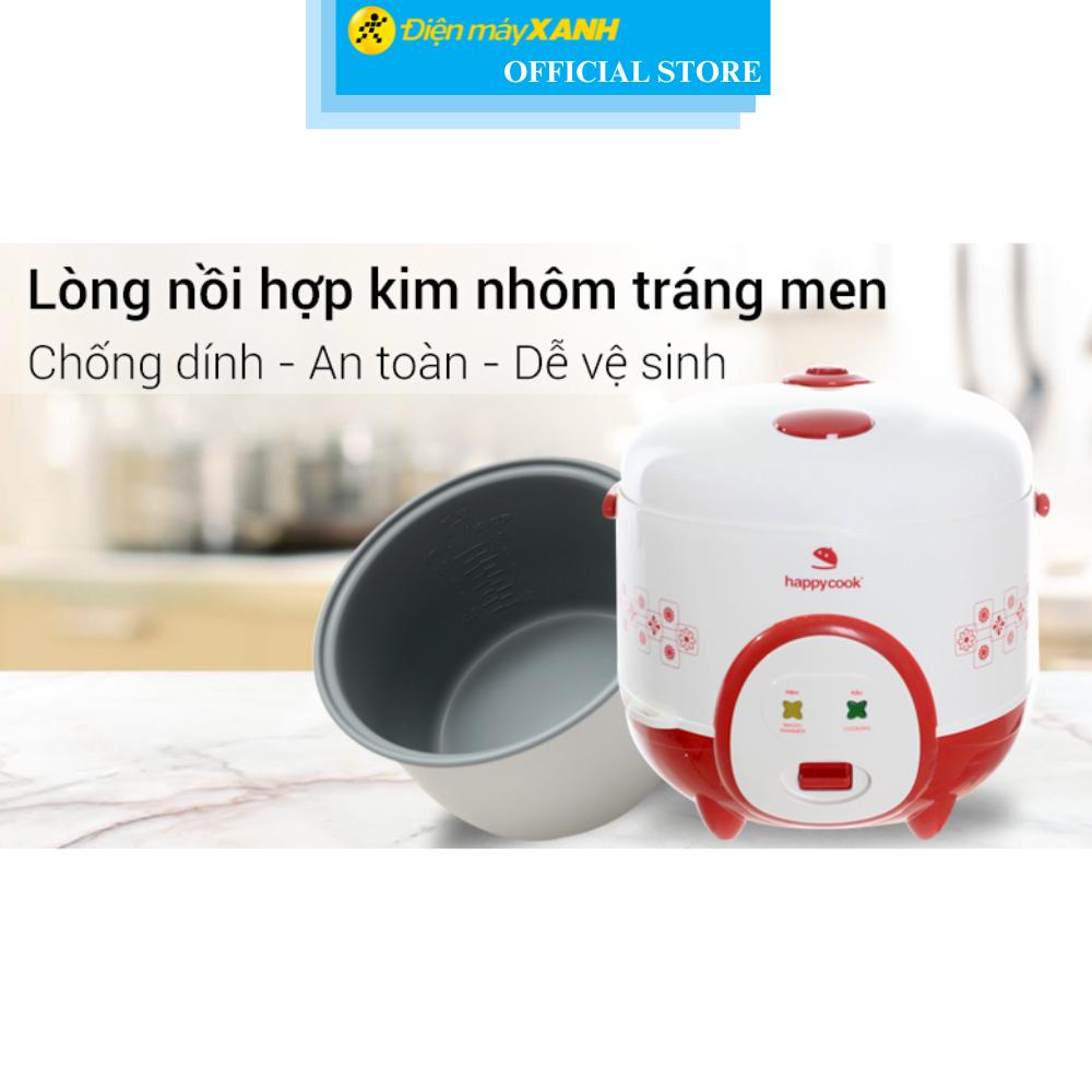 Nồi cơm nắp gài Happycook 1.8 lít HC-180A - Hàng Chính Hãng