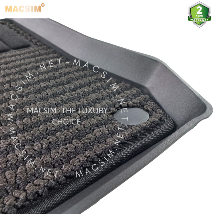 Thảm lót sàn ô tô 2 lớp cao cấp dành cho xe Mercedes Benz G nhãn hiệu Macsim 3w