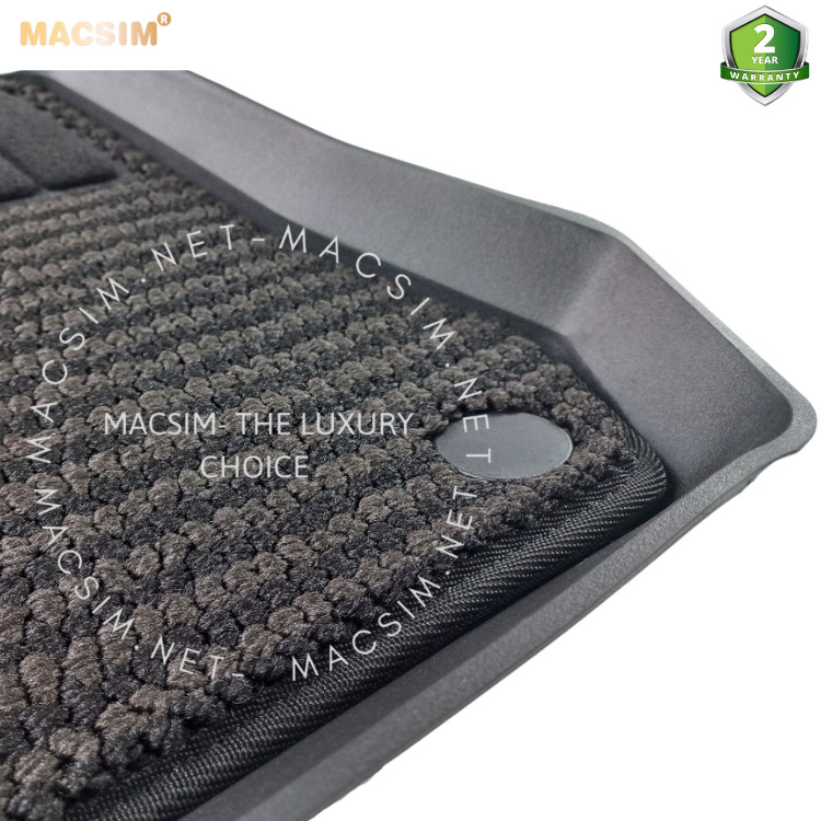 Thảm lót sàn ô tô 2 lớp cao cấp dành cho xe Mercedes Benz G63 nhãn hiệu Macsim 3w