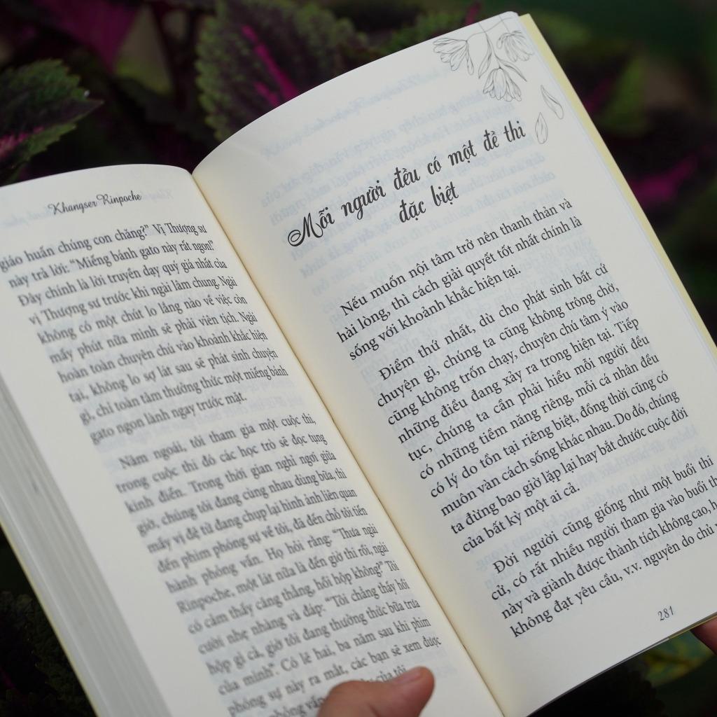 Sách - Không Được Như Ý Mới Thật Sự Hạnh Phúc - Khangser Rinpoche - Vĩnh Nghiêm Books