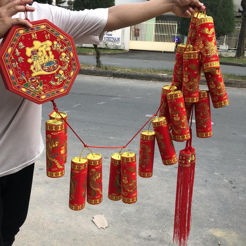 Chùm pháo giả trang trí tết