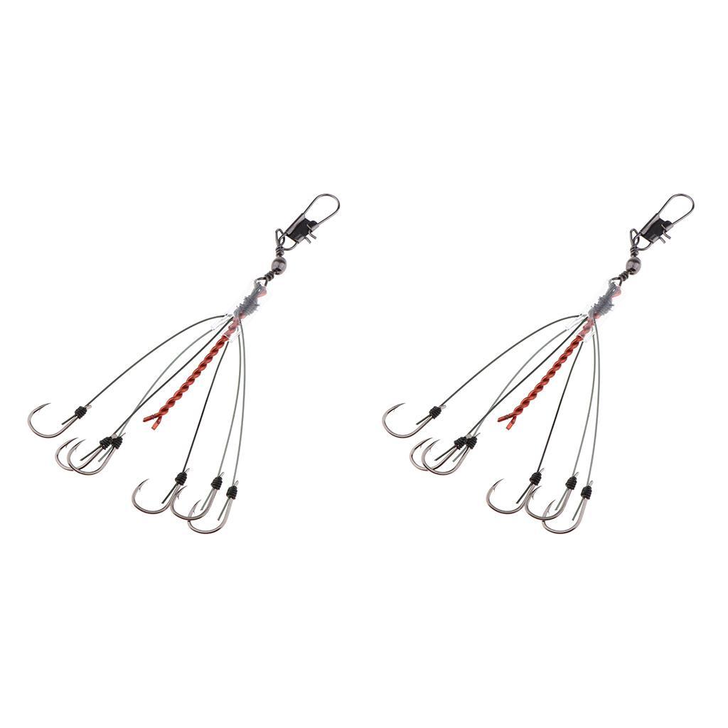High Carbon Steel Fishing  Hook Fishhooks with 12pcs Hooks 5