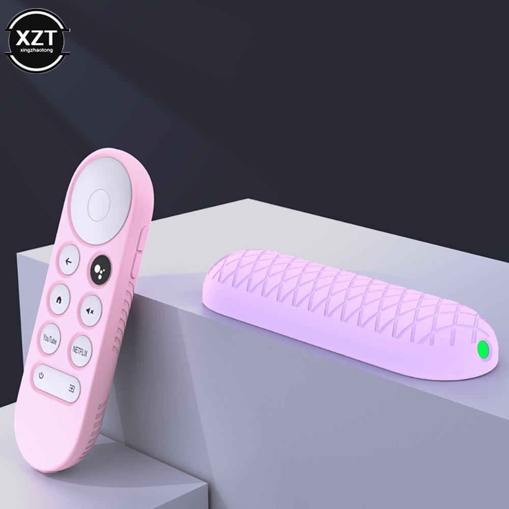 Vỏ silicon cho Chromecast cho Điều khiển từ xa bằng giọng nói -Google TV 2020 Vỏ bảo vệ chống sốc cho Điều khiển từ xa bằng giọng nói Chromecast 2020 Màu sắc: xanh đậm
