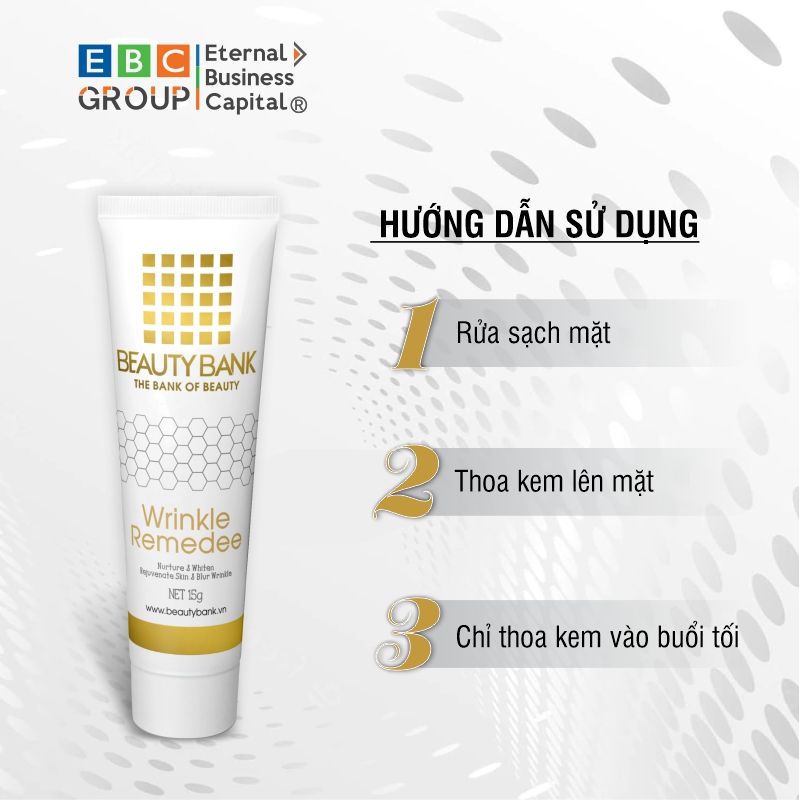 [BEAUTY BANK] Kem dưỡng trắng da ban đêm, mờ vết nhăn, tái tạo da, se khít lỗ chân lông WRINKLE REMEDEE