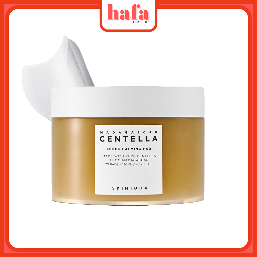 Toner Pad Dưỡng Ẩm, Làm Dịu Da Chiết Xuất Rau Má Skin1004 Madagascar Centella Quick Calming Pad