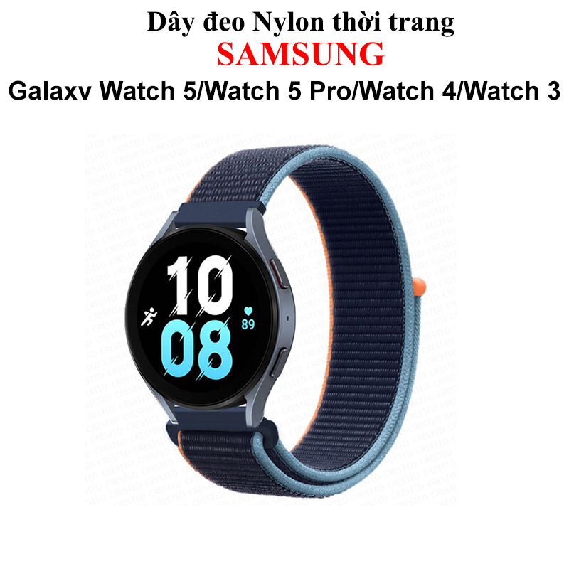 [Galaxy Watch 5] Dây đeo Nylon đồng hồ Galaxy Watch 5,Watch 4, Watch 3, Active