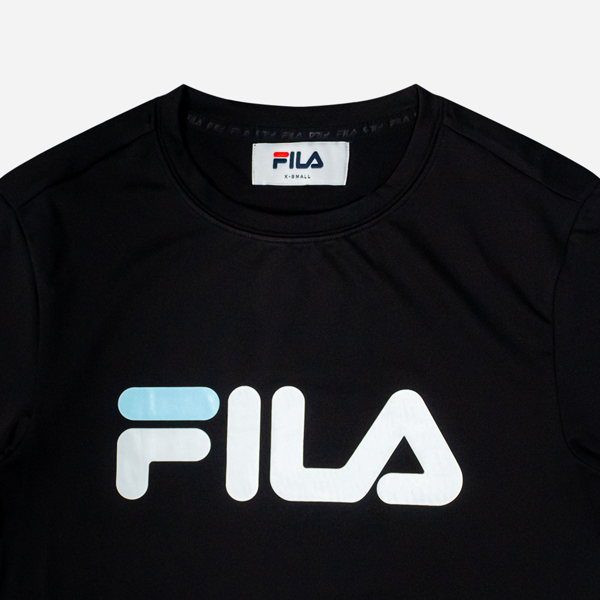 Áo thun tay ngắn thời trang unisex Fila Short Sleeve Tee - FW2RSF1005X-BLK