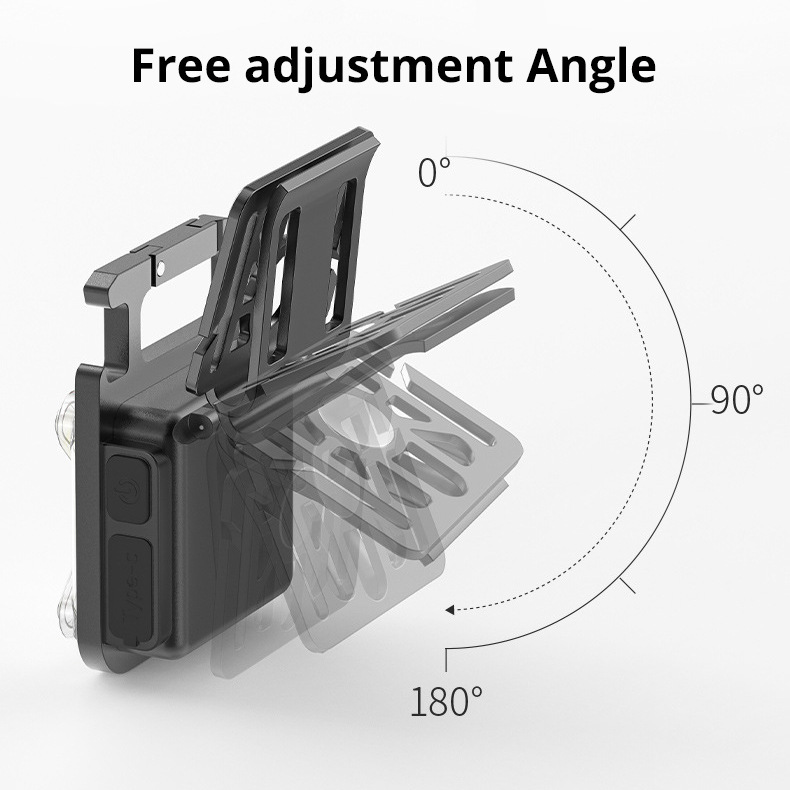 Đèn pin COB móc khóa nam châm siêu sáng nhiều chế độ mầu ánh sáng chiếu xa dùng leo núi đi bộ đường dài thám hiểm cắm trại