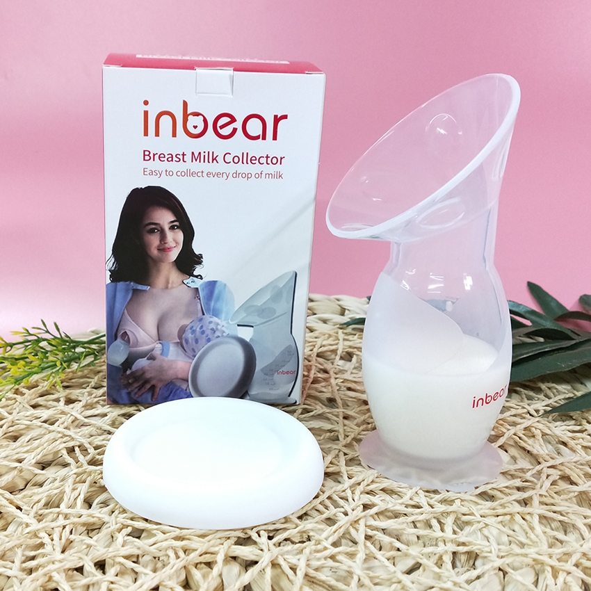 [COMBO] Máy Hút Sữa Bằng Tay Inbear Và Cốc/Phễu Hứng Sữa Inbear Nature - Hút Sữa Mạnh, Hứng Sữa Tốt, Kích Thích Tia Sữa, Tăng 30% Sữa Mẹ Sau Sinh