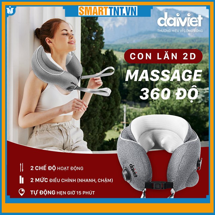 Máy massage cổ chính hãng Đại Việt DVMG-00002 cao cấp
