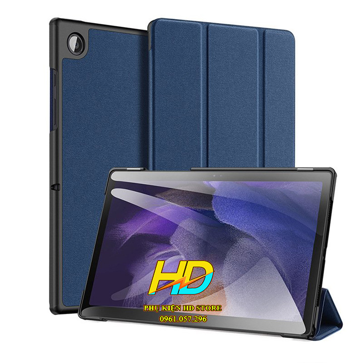 Bao da Dành cho Samsung Galaxy Tab A8 2022 X200/X205 10.5 inch Chính Hãng Dux Ducis DOMO Hỗ Trợ Smart Cover Đóng Mở Màn Hình - Hàng Nhập Khẩu