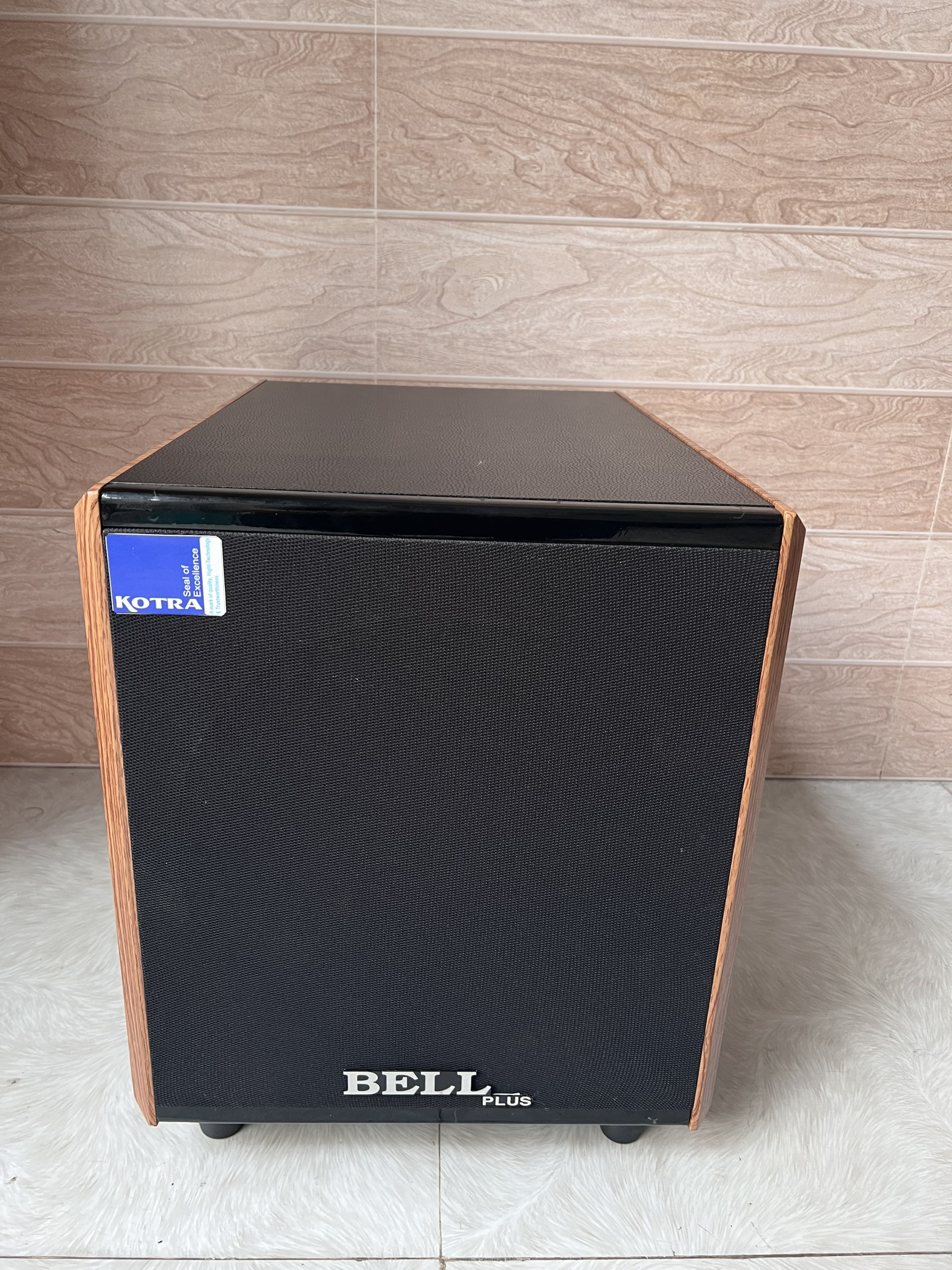 Loa sub điện siêu trầm bass 3 tấc Hỗ trợ cho dàn âm thanh karaoke BellPlus 1200