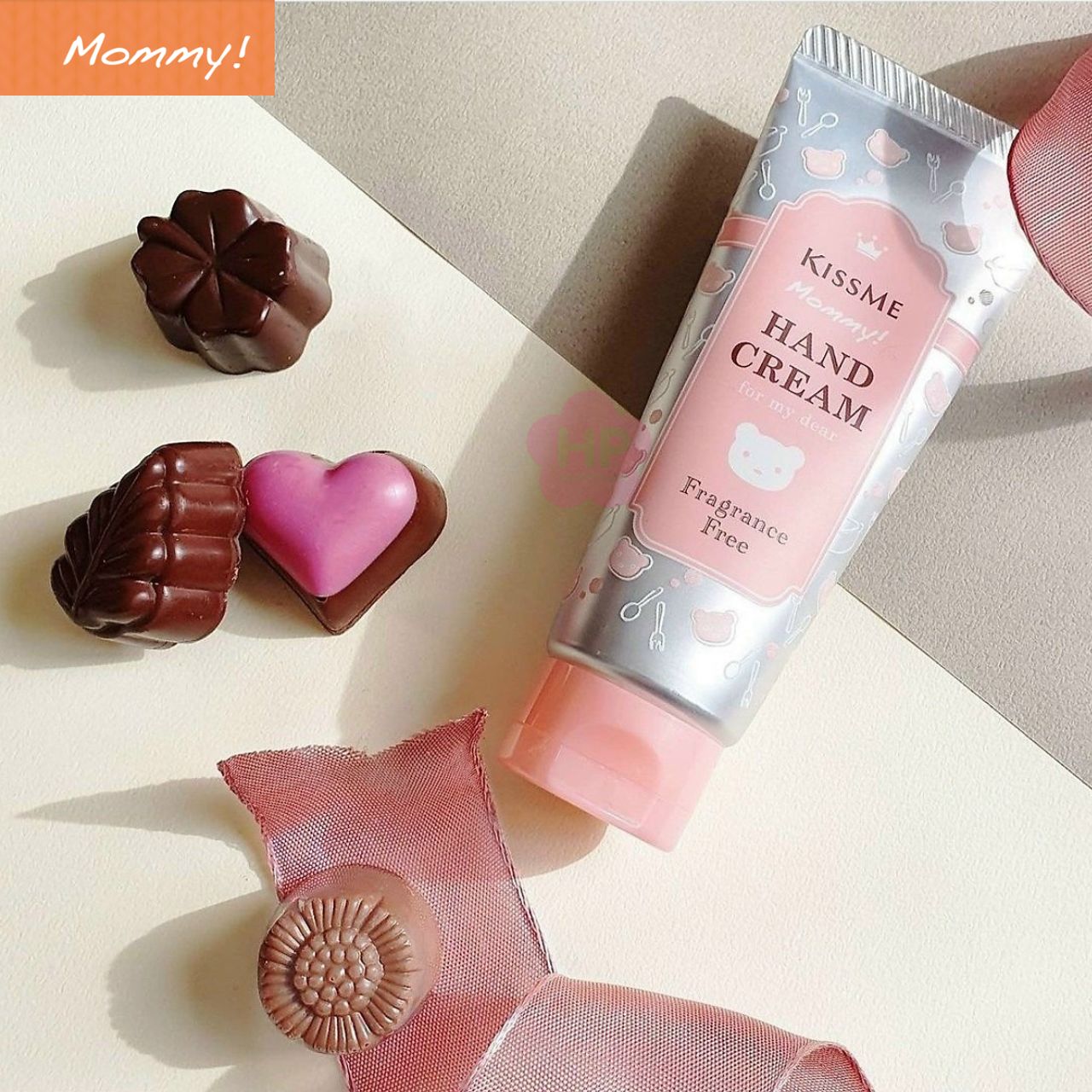 Kem Dưỡng Da Tay Cấp Ẩm Không Mùi Hương Dành Cho Bé Từ 06 Tháng Tuổi Và Làn Da Nhạy Cảm Kissme Mommy Hand Cream S 60 G