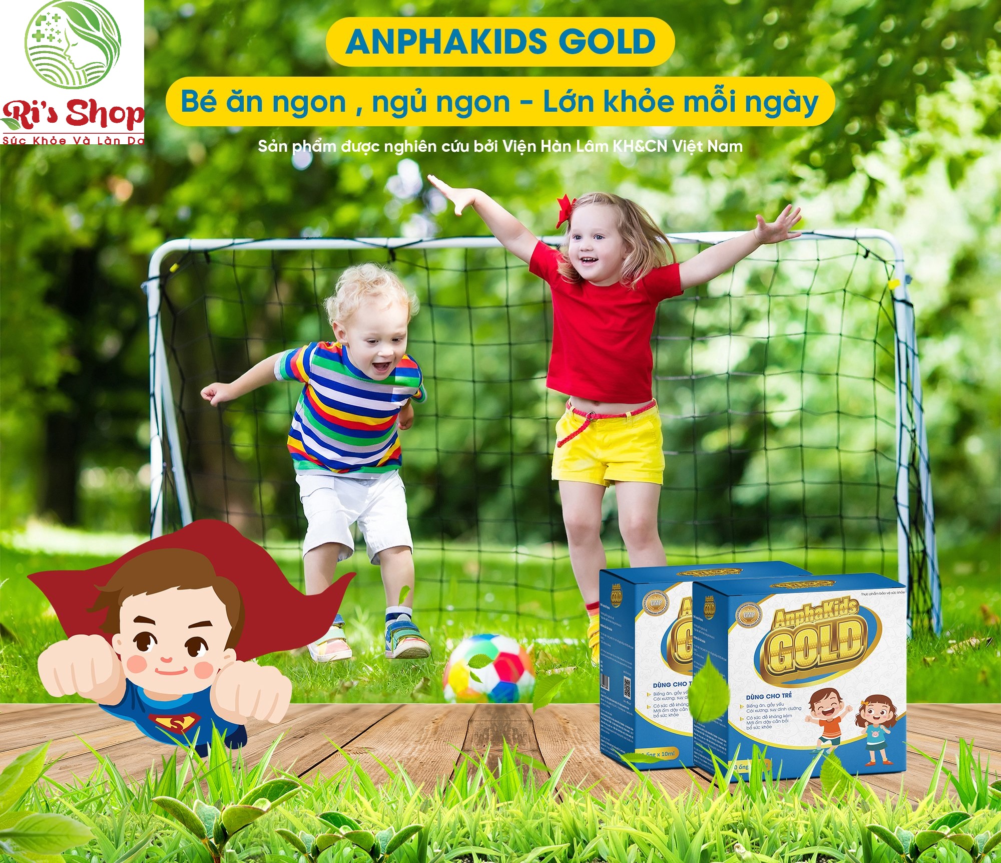 SIRO ĂN NGON ANPHAKIDS GOLD - ANPHAMEC - DÀNH CHO TRẺ BIẾNG ĂN, GẦY YẾU, SUY DINH DƯỠNG , ĐỀ KHÁNG KÉM - GIÚP TRẺ ĂN NGON, NGỦ NGON , BỒI BỔ SỨC KHỎE VÀ TĂNG CƯỜNG SỨC ĐỀ KHÁNG