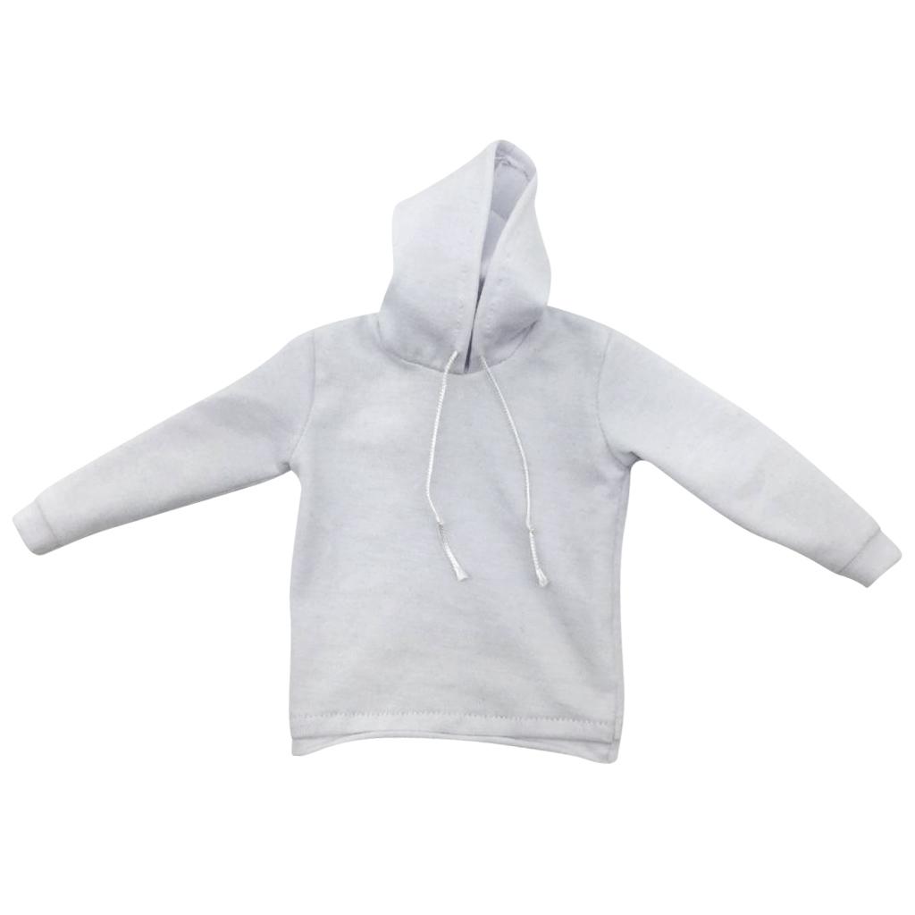 1/6 Quy Mô Nam Hoodie Nỉ cho Rồng Đồ Chơi Hot 12 ''Hình Hành Động Trắng