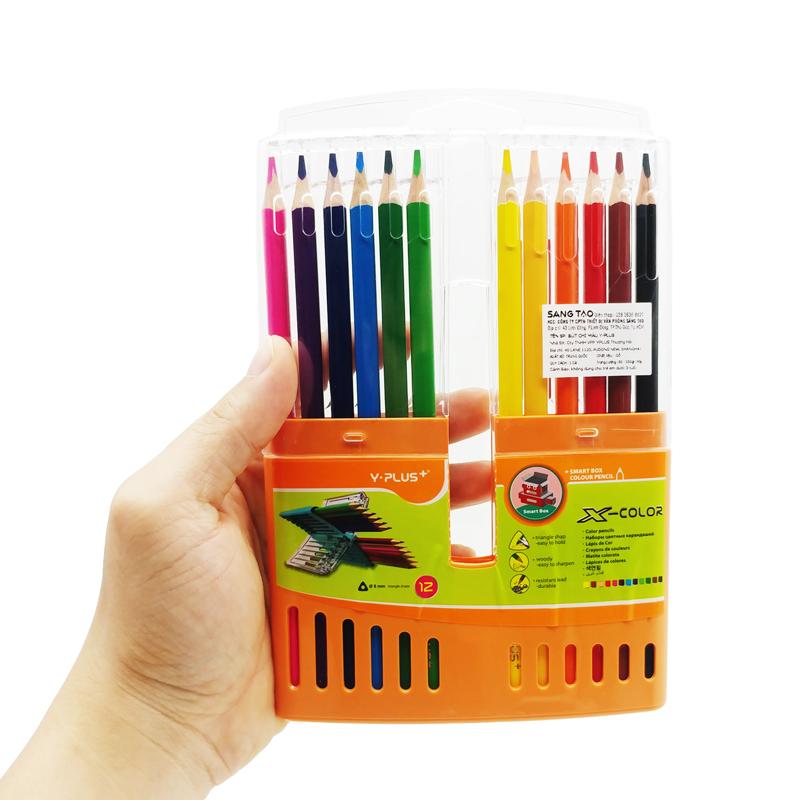 Hộp 12 Bút Chì Màu X-COLOR - YPLUS+ PC110403