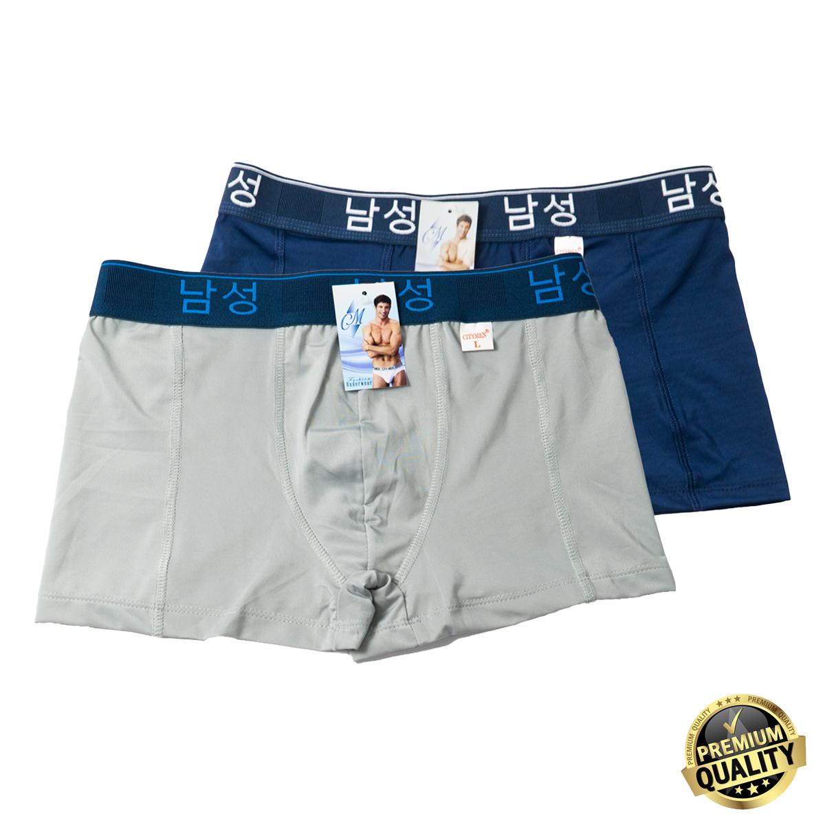 Hình ảnh Quần lót nam boxer CITYMEN lưng Hàn Quốc cao cấp vải lạnh co dãn 4 chiều mềm mại thoáng khí thấm hút tốt, quần xịp sịp đùi nam bao đổi trả 90 ngày 