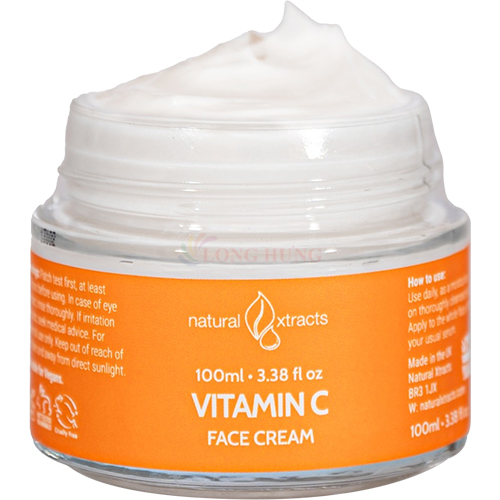 Kem dưỡng ẩm Natural Xtracts Vitamin C Face Cream (100ml) - Hảng chính hãng