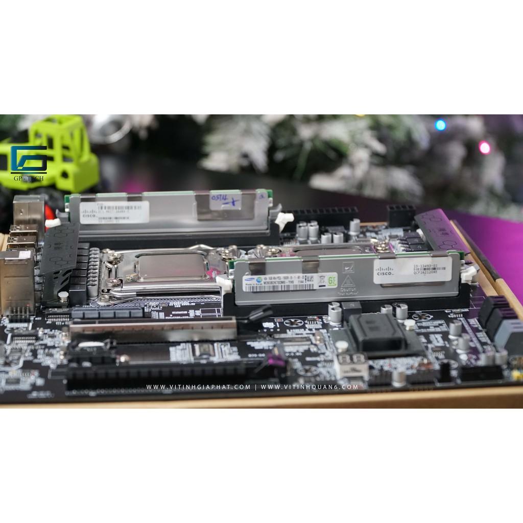 CẤU HÌNH X79 DUAL XEON CHẠY 2 CPU E5 2696V2