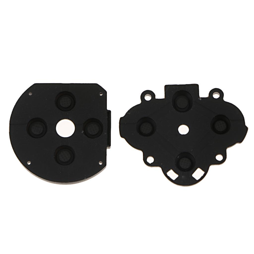 Rubber Conductive Pad Adhesive Button Replacement for  PSP 1000 Gamepad