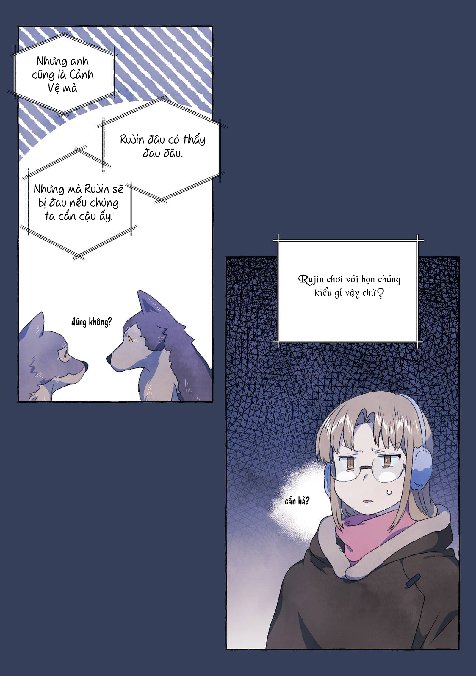 mối tình đầu của chàng sói khờ chapter 23 21