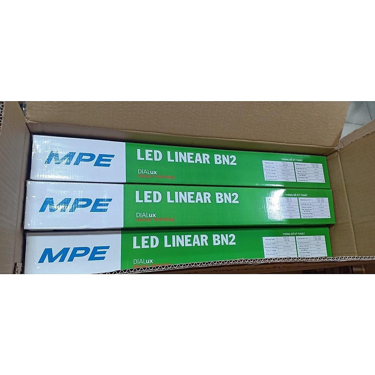 Combo 3-6 Đèn LED bán nguyệt 6 tấc (60cm-18W) seri BN2 , - Thương Hiệu MPE
