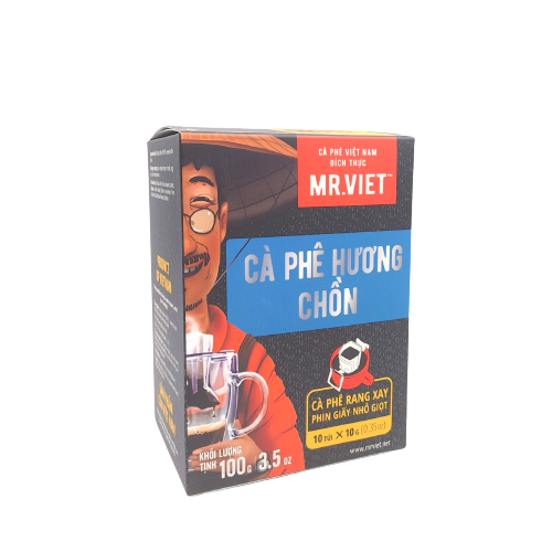 Cà phê phin giấy-  cà phê hương Chồn ( Chon coffee -ground coffee drip bag)100gr