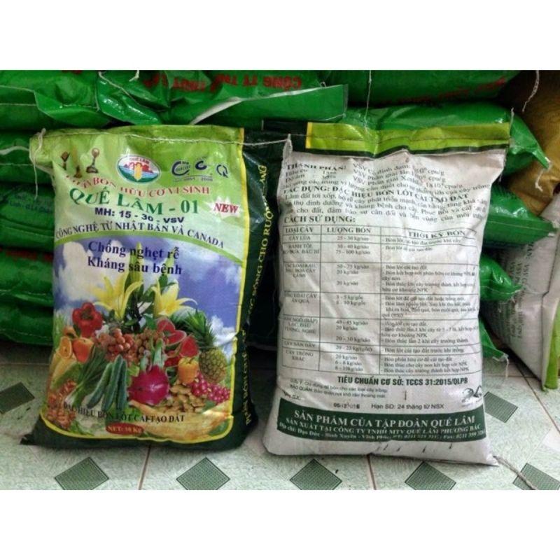 Phân bón hữu cơ vi sinh quế lâm