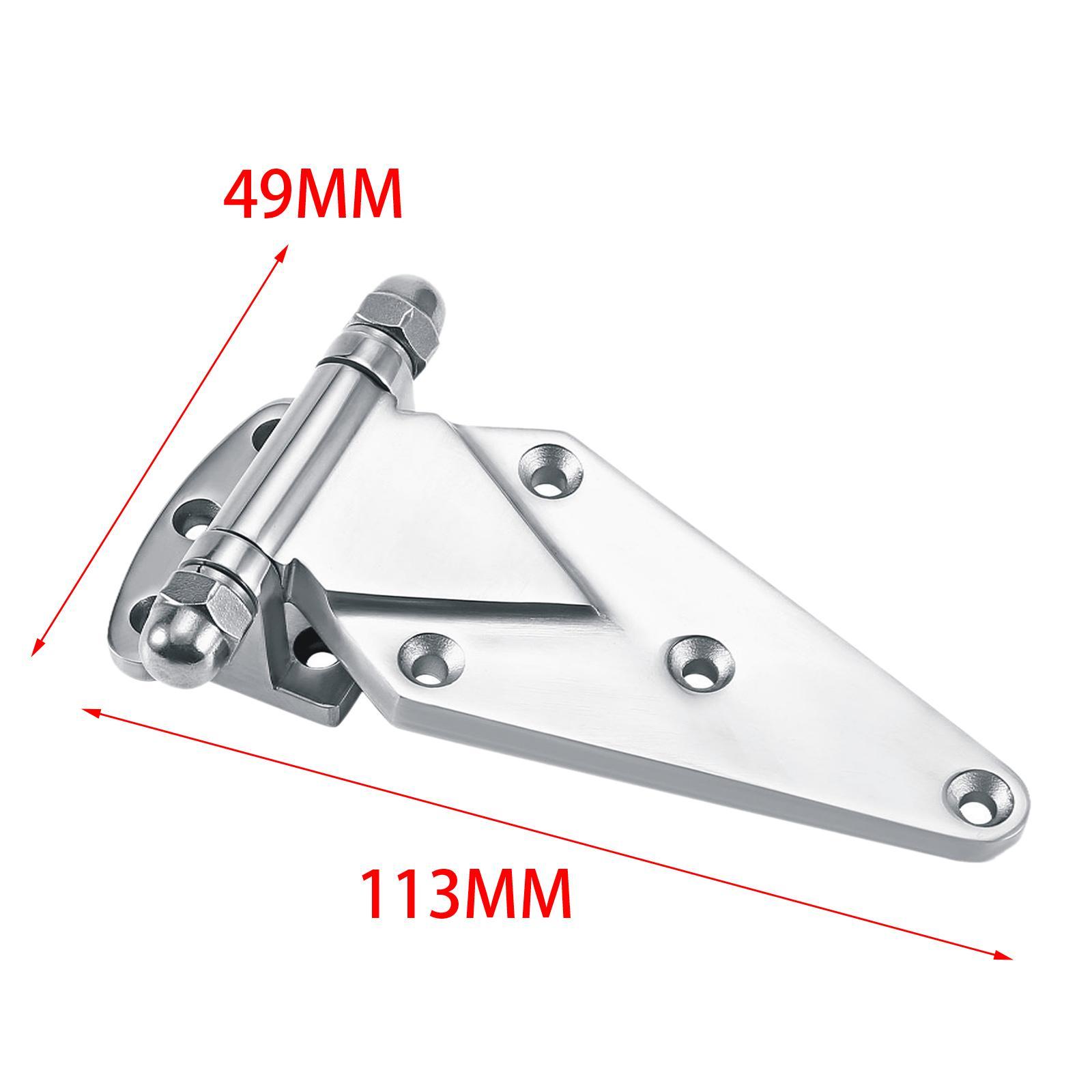 Door Hinge Stainless Steel Barn Hinge Gate Hinge for Industrial Barn Kitchen