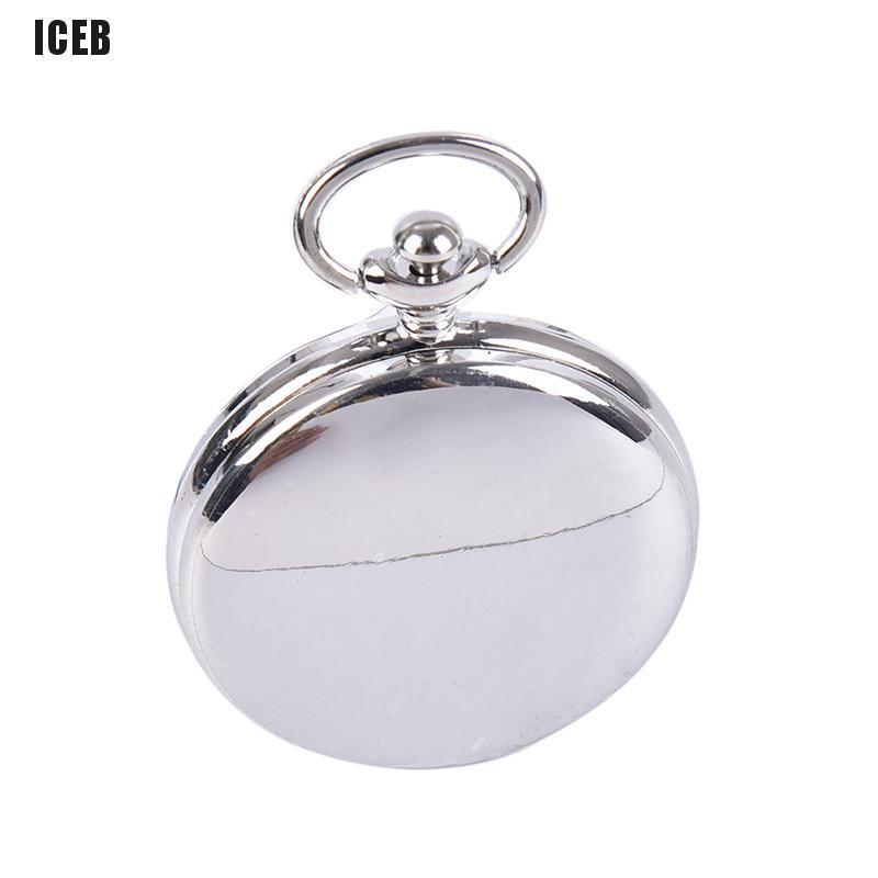 iceb Pocket Watch Flip Compass Portable Hiking Navigation Compass Compass Keychain