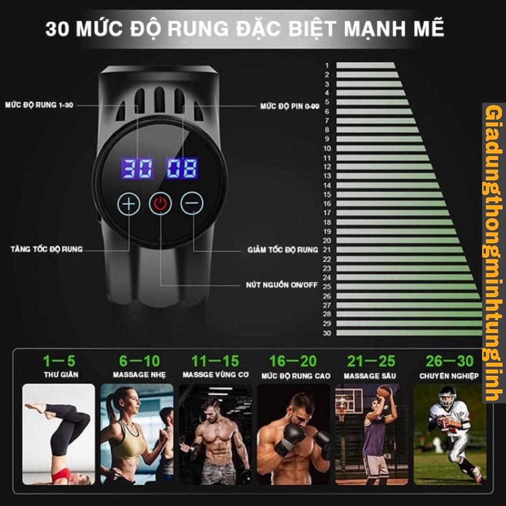 Máy Massage cầm tay, Bộ chống đẩy hít đất, bộ tennis tại gia - tăng tuần hoàn máu, giảm đau nhức