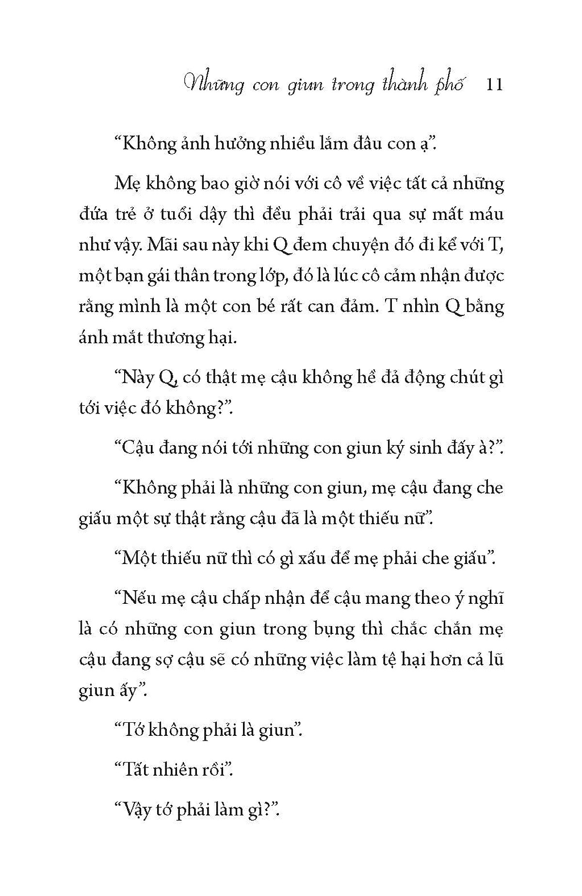 Những con giun trong thành phố