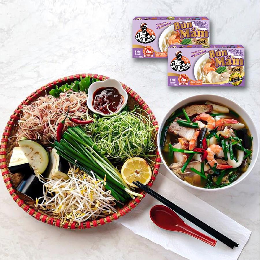 Combo 5 Hộp Viên Gia Vị Bún Mắm Ông Chà Và 126g