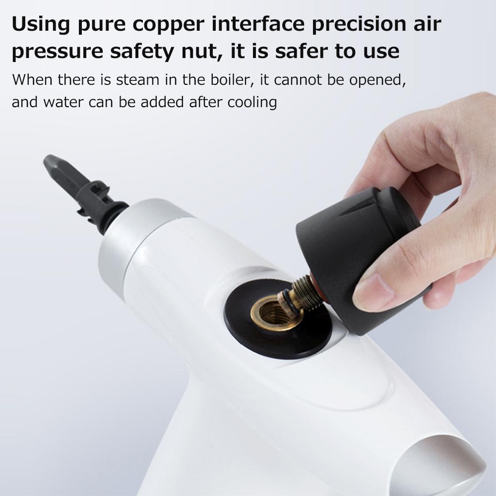 Bình làm sạch xịt hơi nước nhỏ cầm tay mạnh mẽ loại bỏ mùi bụi bẩn hàng ngày khử trùng nhà bếp