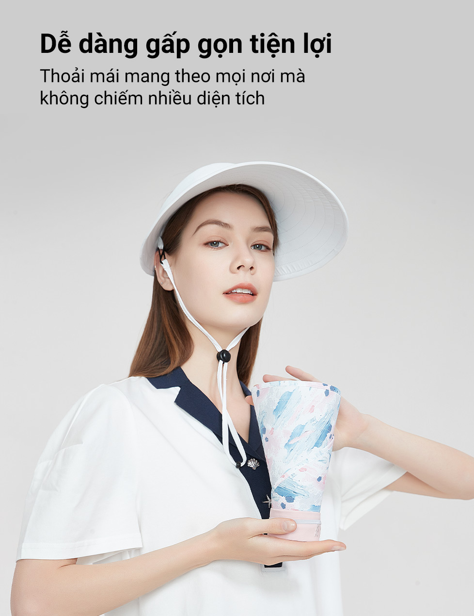 Nón Rộng Vành Chống Nắng Unisex UV100 MF23315