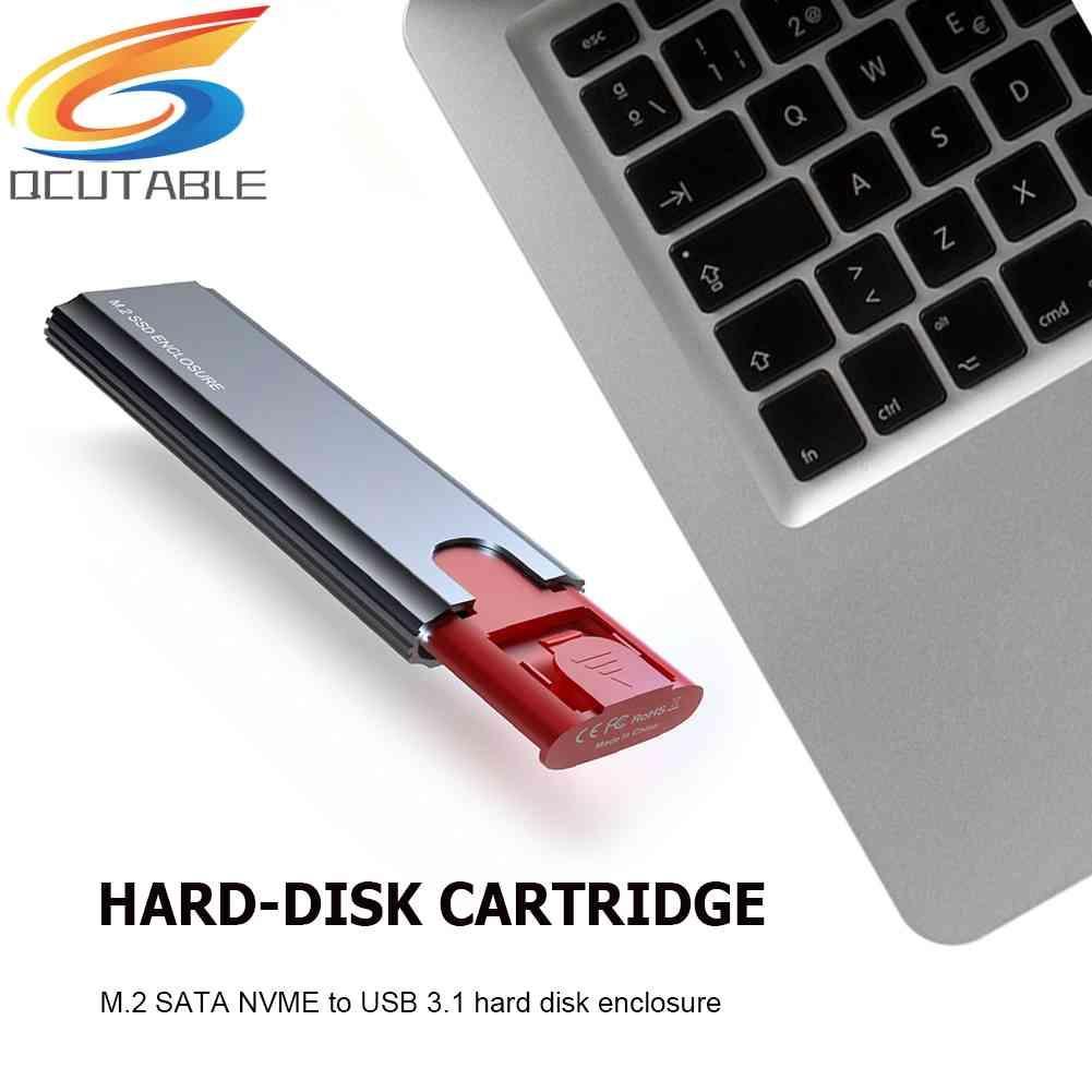 Hộp Đựng Ổ Cứng Ssd M2 2tb Nvme Pcie Ngff Sata M / b