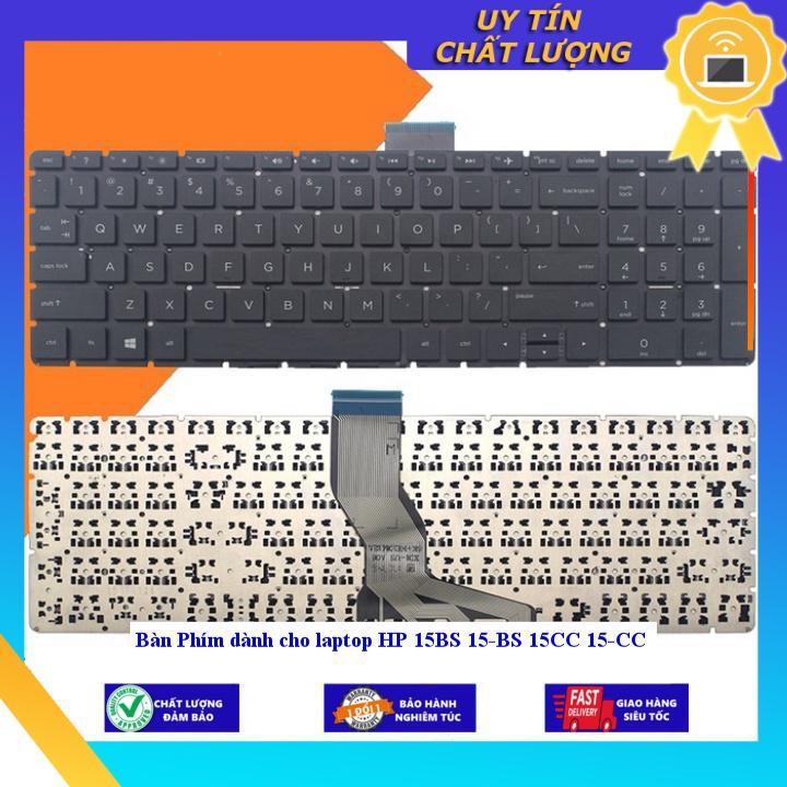 Bàn Phím dùng cho laptop HP 15BS 15-BS 15CC 15-CC  - MÀU ĐEN - CÓ ĐÈN MIKEY2264 - Hàng Nhập Khẩu New Seal