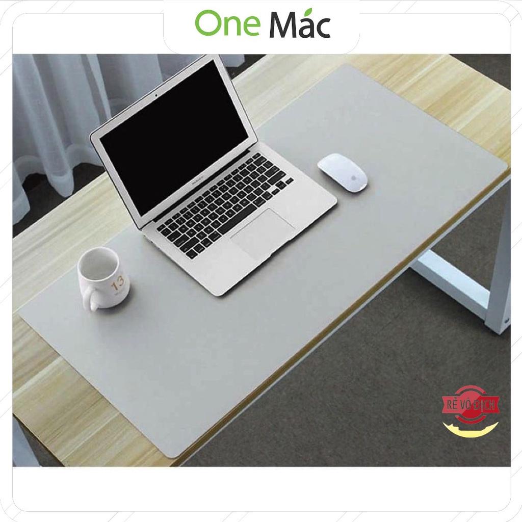 Thảm Trải Bàn Làm Việc DeskPad Da Cỡ Lớn Kiêm Miếng Lót Chuột Size Lớn