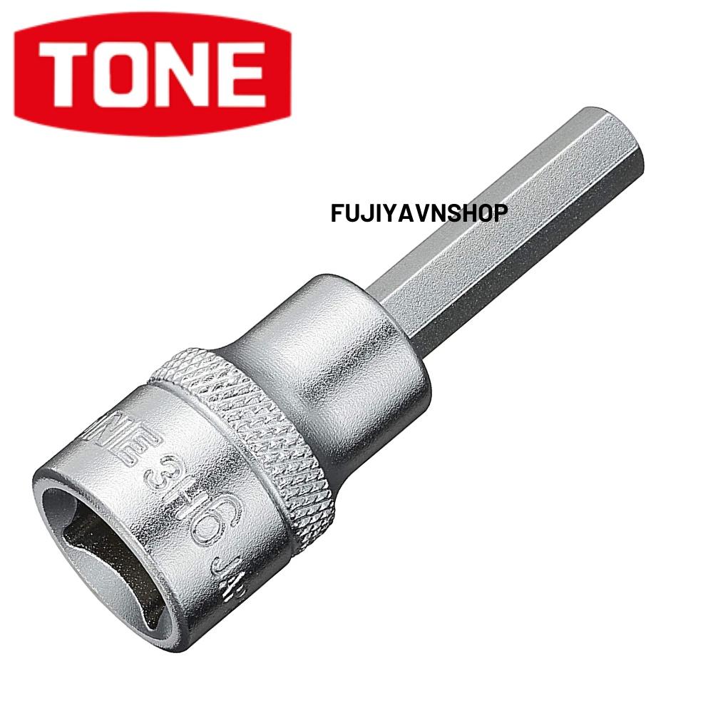 Đầu khẩu lục giác Tone HP3H-06 (3/8&quot;) cho đai ốc 6mm