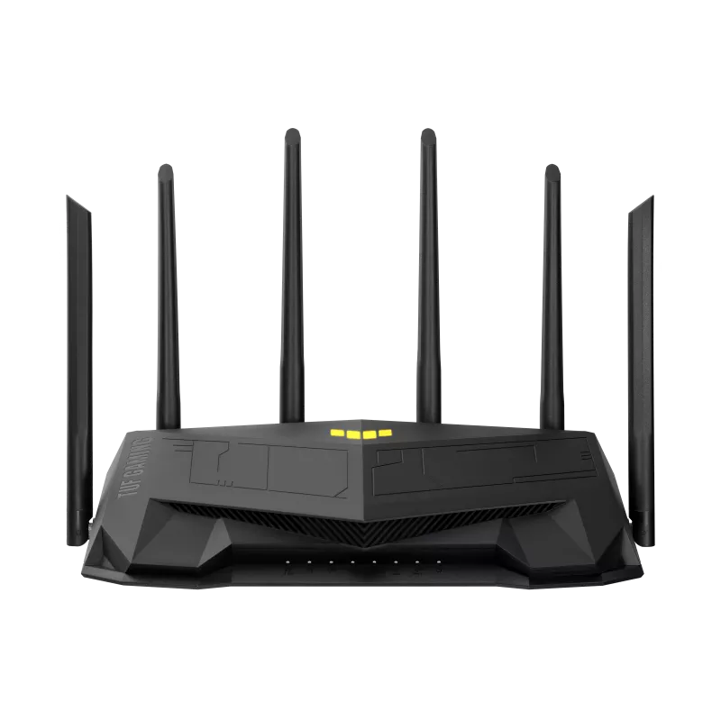 Hình ảnh Router Wifi6 ASUS TUF-AX6000 Gaming Router Chuẩn AX6000/ 1148+4804 Mbps (Router WiFi có thể mở rộng) - Hàng Chính Hãng