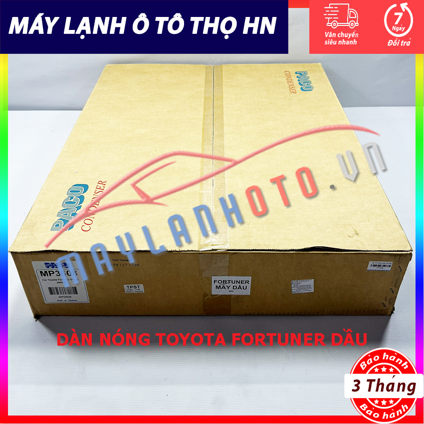 Dàn nóng Toyota Fortuner Hàng xịn Thái Lan