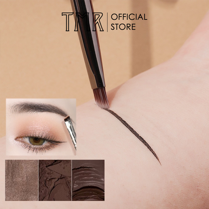 Cọ Tém Lông Mày Trang Điểm  TMR Chic Eyebrow Set bộ đôi trợ thủ đắc lực cho mày ngài sắc nét và gọn gàng